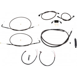 Комплект кабели за 12-14 ape hangers midnight series black LA CHOPPERS LA-8231KT2-13M