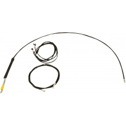 Комплект кабели upper BK P&P 18-20 FL 24+ LA CHOPPERS LA-8063KT3-19B Комплект кабели upper BK P&P 18-20 FL 24+ LA CHOPPERS LA-8063KT3-19B