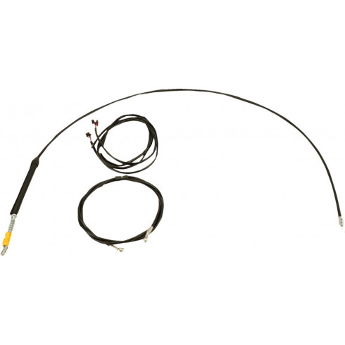 Комплект кабели upper BK P&P 18-20 FL 24+ LA CHOPPERS LA-8063KT3-19B Комплект кабели upper BK P&P 18-20 FL 24+ LA CHOPPERS LA-8063KT3-19B