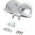 Скоба за уред GAUGE MNT 15+ FLT RAW LA CHOPPERS LA-7397-03R thumb