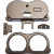 Скоба за уред GAUGE MNT 15+ FLT BRONZE LA CHOPPERS LA-7397-03Z thumb