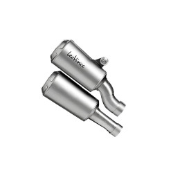 Lv-10 dual slip-on muffler stainless steel ECE ДРУГИ 15271