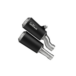 LV-10 dual black edition slip-on muffler SS ECE ДРУГИ 15271B