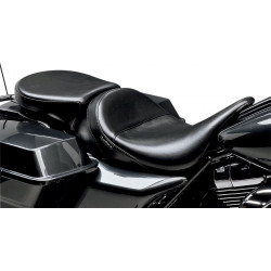 Задна седалка AVIATOR wide smooth rear black LE PERA LK-017PDX