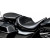 Задна седалка AVIATOR wide smooth rear black LE PERA LK-017PDX thumb