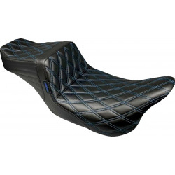 Седалка TAILWHIP DOUBLE DIAMOND с/син конец 08-23 TOURING LE PERA LK-587DD-BLUE