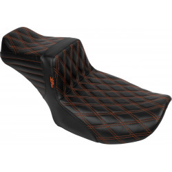 Седалка TAILWHIP DLL BURNT ORG DBL DMD 23,24 FLHXSE/FLTRXSE LE PERA LV-587DLDD-OB4
