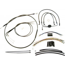 Комплект за управление DYNA CHROME BLACK MAGNUM SHIELDING 487192
