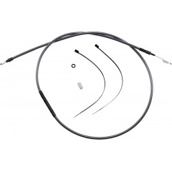Жило на съединител две части Black Pearl хром черно/прозрачно MAGNUM SHIELDING 422112HE