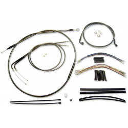 Комплект за монтаж на кормило designer black pearl chrome black/clear MAGNUM SHIELDING 487781