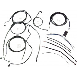 Комплект за монтаж на кормило designer black pearl chrome black/clear MAGNUM SHIELDING 487841