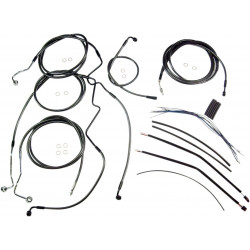 Комплект за монтаж на кормило designer black pearl chrome black/clear MAGNUM SHIELDING 487871