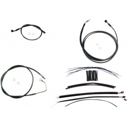 Комплект за монтаж на кормило designer black pearl chrome black/clear MAGNUM SHIELDING 487931
