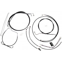 Комплект кабели за управление XR OE style ABS черен MAGNUM SHIELDING 489841