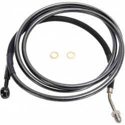 Хидравличен съединителен маркуч PTFE хром черен MAGNUM SHIELDING 41480