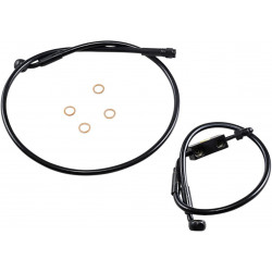 Спирачен маркуч преден XR черен MAGNUM SHIELDING SBB1325-31