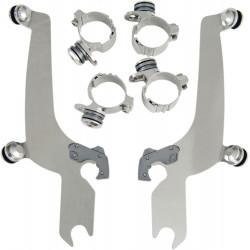 Монтажен комплект TRIGGER-LOCK SPORTSHIELD-WINDSHIELD полиран MEMPHIS SHADES MEM8920