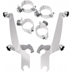 Монтажен комплект TRIGGER-LOCK SPORTSHIELD-WINDSHIELD полиран MEMPHIS SHADES MEM8928