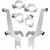 Монтажен комплект TRIGGER-LOCK SPORTSHIELD-WINDSHIELD полиран MEMPHIS SHADES MEM8928 thumb
