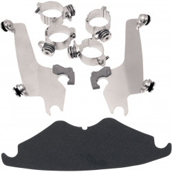 Комплект за монтаж TRIGGER-LOCK SPORTSHIELD-WINDSHIELD полирана MEMPHIS SHADES MEM8927