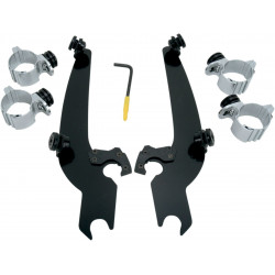 Комплект за монтаж TRIGGER-LOCK SPORTSHIELD-WINDSHIELD черен MEMPHIS SHADES MEB8919