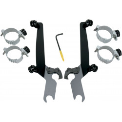 Комплект за монтаж TRIGGER-LOCK SPORTSHIELD-WINDSHIELD черен MEMPHIS SHADES MEB8928