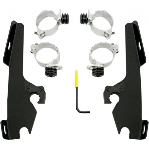 Комплект за монтаж TRIGGER-LOCK MEMPHIS FATS/SLIM-WINDSHIELD черен MEMPHIS SHADES MEB8977 Комплект за монтаж TRIGGER-LOCK MEMPHIS FATS/SLIM-WINDSHIELD черен MEMPHIS SHADES MEB8977