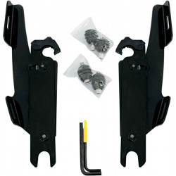 Комплект за монтаж TRIGGER-LOCK BATWING-FAIRING черен MEMPHIS SHADES MEK1952