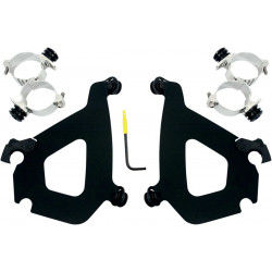 Комплект за монтаж TRIGGER-LOCK BULLET-FAIRING черен MEMPHIS SHADES MEB1982