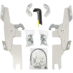 Монтажен комплект TRIGGER-LOCK BATWING-FAIRING полиран MEMPHIS SHADES MEK1983