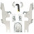 Монтажен комплект TRIGGER-LOCK BATWING-FAIRING полиран MEMPHIS SHADES MEK1983 Монтажен комплект TRIGGER-LOCK BATWING-FAIRING полиран MEMPHIS SHADES MEK1983 thumb