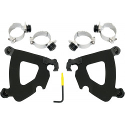 Комплект за монтаж TRIGGER-LOCK GAUNTLET-FAIRING черен MEMPHIS SHADES MEB1993
