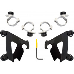 Монтажен комплект TRIGGER-LOCK cafe-fairing черен MEMPHIS SHADES MEB1997