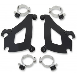 Комплект за монтаж TRIGGER-LOCK BULLET-FAIRING черен MEMPHIS SHADES MEB1998