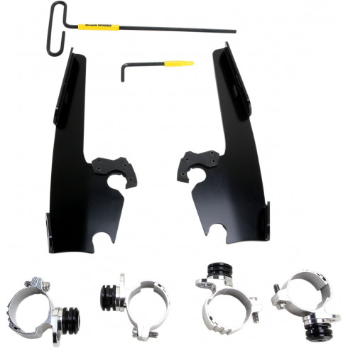 Монтажен комплект TRIGGER-LOCK MEMPHIS FATS/SLIM-WINDSHIELD черен MEMPHIS SHADES MEB2005 Монтажен комплект TRIGGER-LOCK MEMPHIS FATS/SLIM-WINDSHIELD черен MEMPHIS SHADES MEB2005