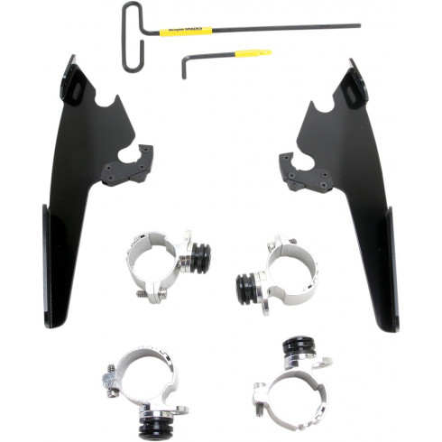 Монтажен комплект TRIGGER-LOCK MEMPHIS FATS/SLIM-WINDSHIELD черен MEMPHIS SHADES MEB2001 Монтажен комплект TRIGGER-LOCK MEMPHIS FATS/SLIM-WINDSHIELD черен MEMPHIS SHADES MEB2001