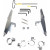 Комплект за монтаж TRIGGER-LOCK BATWING-FAIRING полиран MEMPHIS SHADES MEK2009 Комплект за монтаж TRIGGER-LOCK BATWING-FAIRING полиран MEMPHIS SHADES MEK2009 thumb
