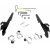 Комплект за монтаж TRIGGER-LOCK BATWING-FAIRING черен MEMPHIS SHADES MEB2009 thumb