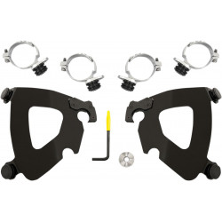 Комплект за монтаж TRIGGER-LOCK GAUNTLET-FAIRING черен MEMPHIS SHADES MEB2014