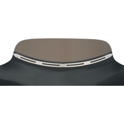 Декоративна лайстна за предно стъкло Batwing-fairing slotted slim polished MEMPHIS SHADES MEM0923