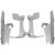Комплект за монтаж TRIGGER-LOCK MEMPHIS FATS/SLIM полиран MEMPHIS SHADES MEM8963 thumb