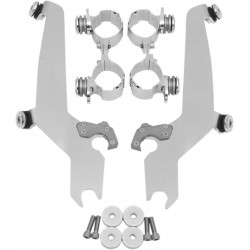 Монтажен комплект TRIGGER-LOCK SPORTSHIELD-WINDSHIELD полирано MEMPHIS SHADES MEM8917