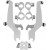 Монтажен комплект TRIGGER-LOCK SPORTSHIELD-WINDSHIELD полирано MEMPHIS SHADES MEM8917 thumb