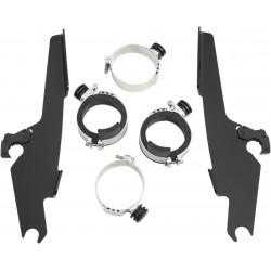Комплект за монтаж TRIGGER-LOCK BATWING-FAIRING черен MEMPHIS SHADES MEM8992