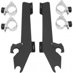 Комплект за монтаж TRIGGER-LOCK BATWING-FAIRING черен MEMPHIS SHADES MEM8994