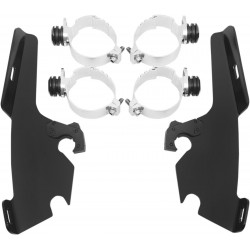 Комплект за монтаж TRIGGER-LOCK BATWING-FAIRING черен MEMPHIS SHADES MEM8999
