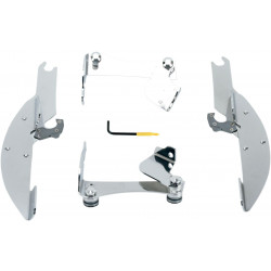Комплект за монтаж TRIGGER-LOCK BATWING-FAIRING полиран MEMPHIS SHADES MEK1901