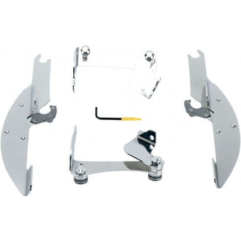 Комплект за монтаж TRIGGER-LOCK BATWING-FAIRING полиран MEMPHIS SHADES MEK1901 Комплект за монтаж TRIGGER-LOCK BATWING-FAIRING полиран MEMPHIS SHADES MEK1901