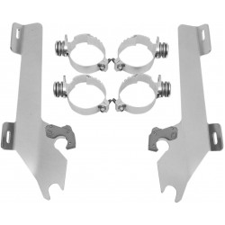 Комплект за монтаж TRIGGER-LOCK BATWING-FAIRING полиран MEMPHIS SHADES MEK1904