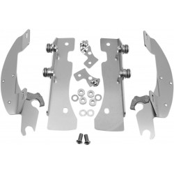 Комплект за монтаж TRIGGER-LOCK BATWING-FAIRING полиран MEMPHIS SHADES MEK1906
